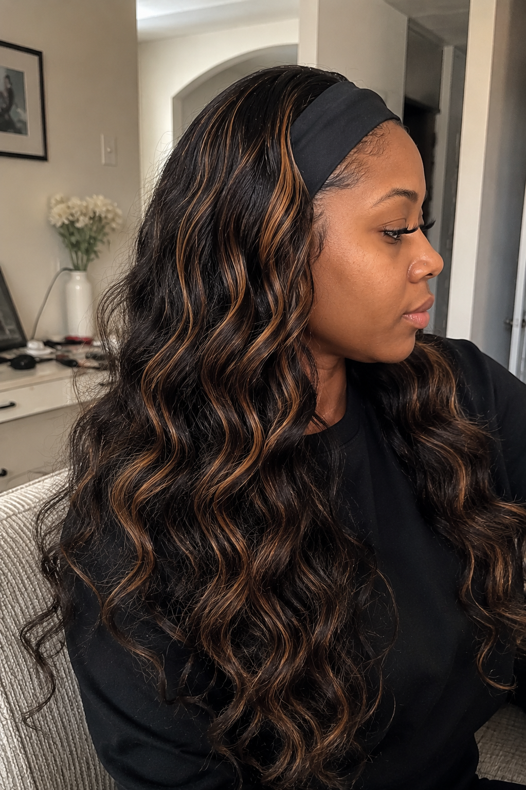 Baddie Confort Wave - Wig sans colle Wavy